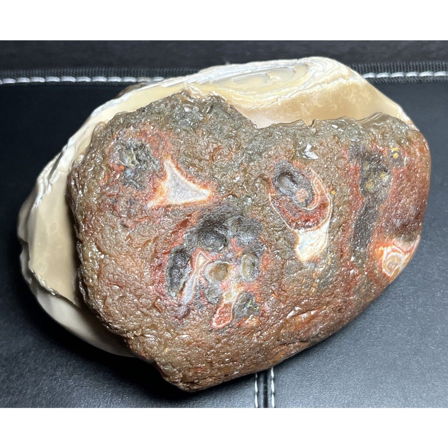 2 Lb 8 oz King Of Peelers Swirl Banded Lake Superior Agate. Centerpiece.
