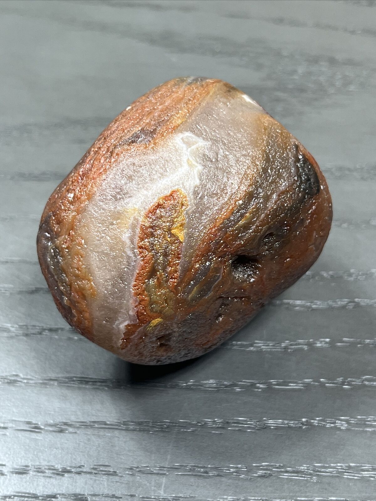 13.5 oz Lake Superior Agate. Mn State Gemstone.