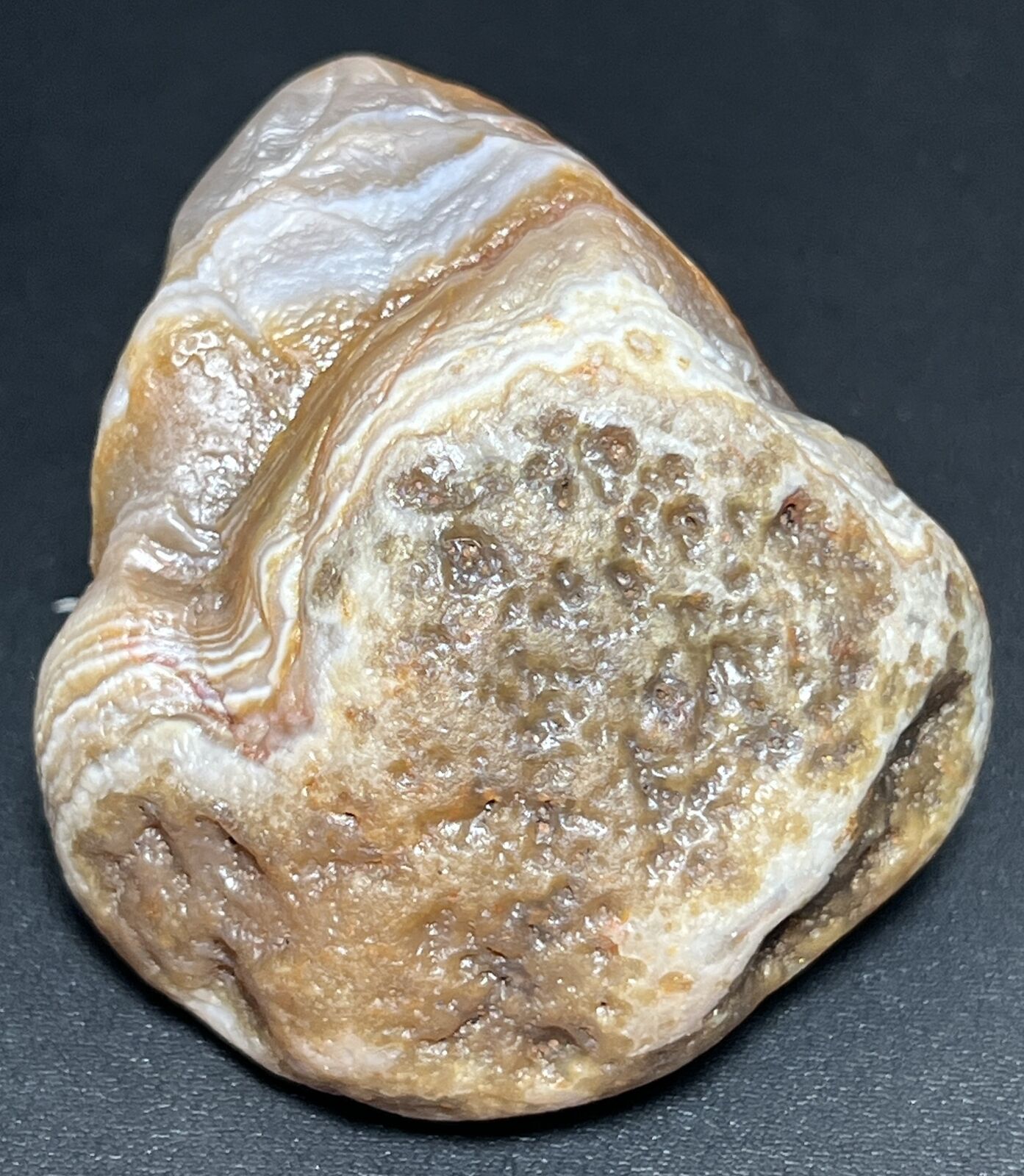 3.6 oz Killer Wrap Around Banded Lake Superior Agate