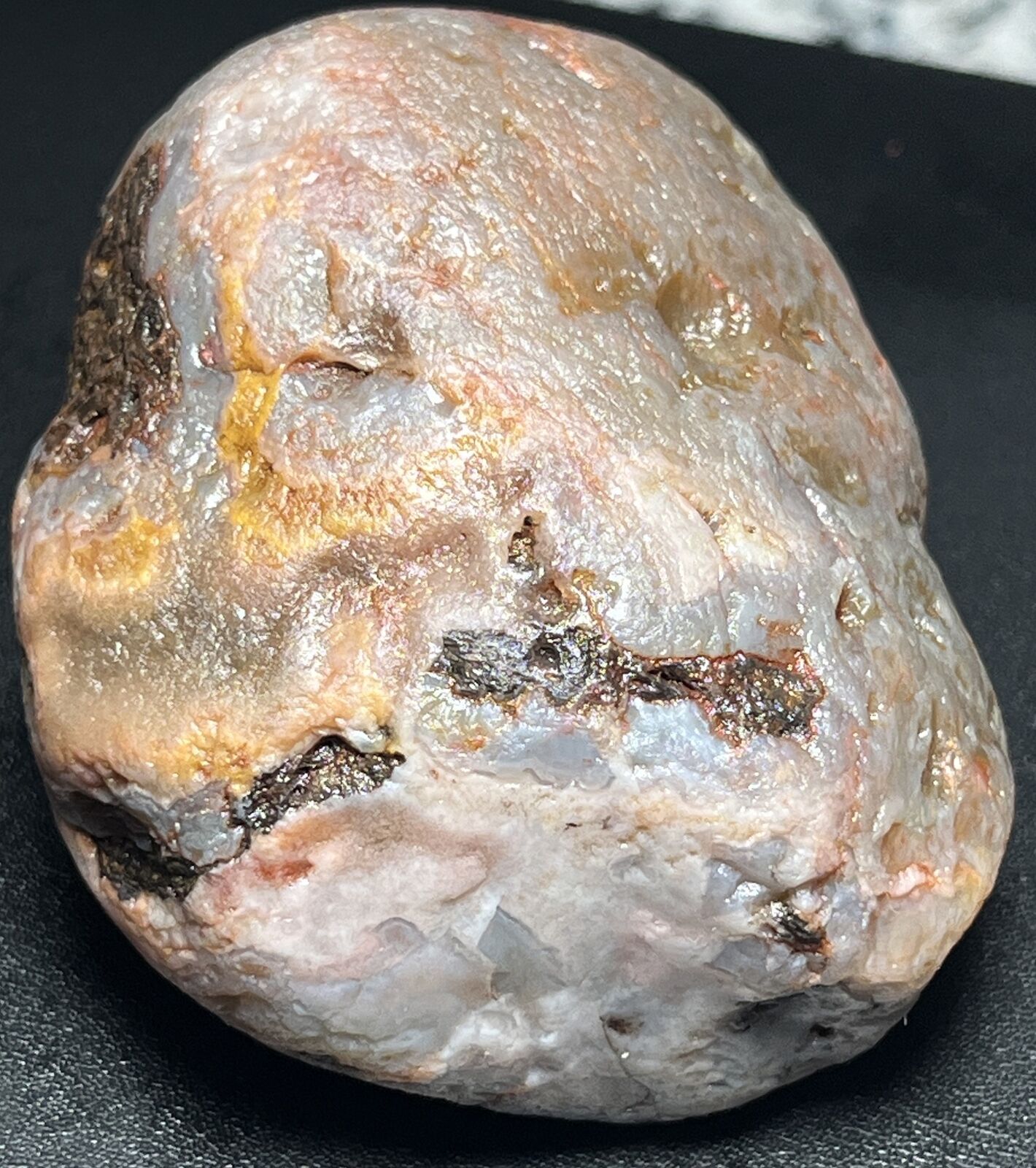 7.6 oz Oddball Waterwashed Lake Superior Agate.