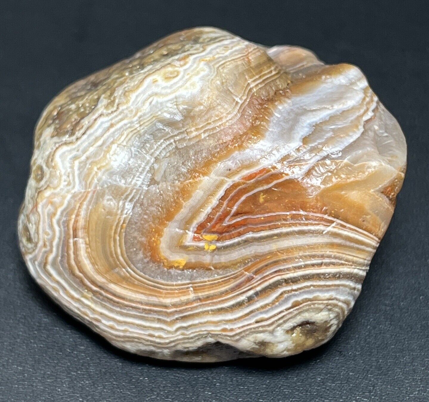 3.6 oz Killer Wrap Around Banded Lake Superior Agate