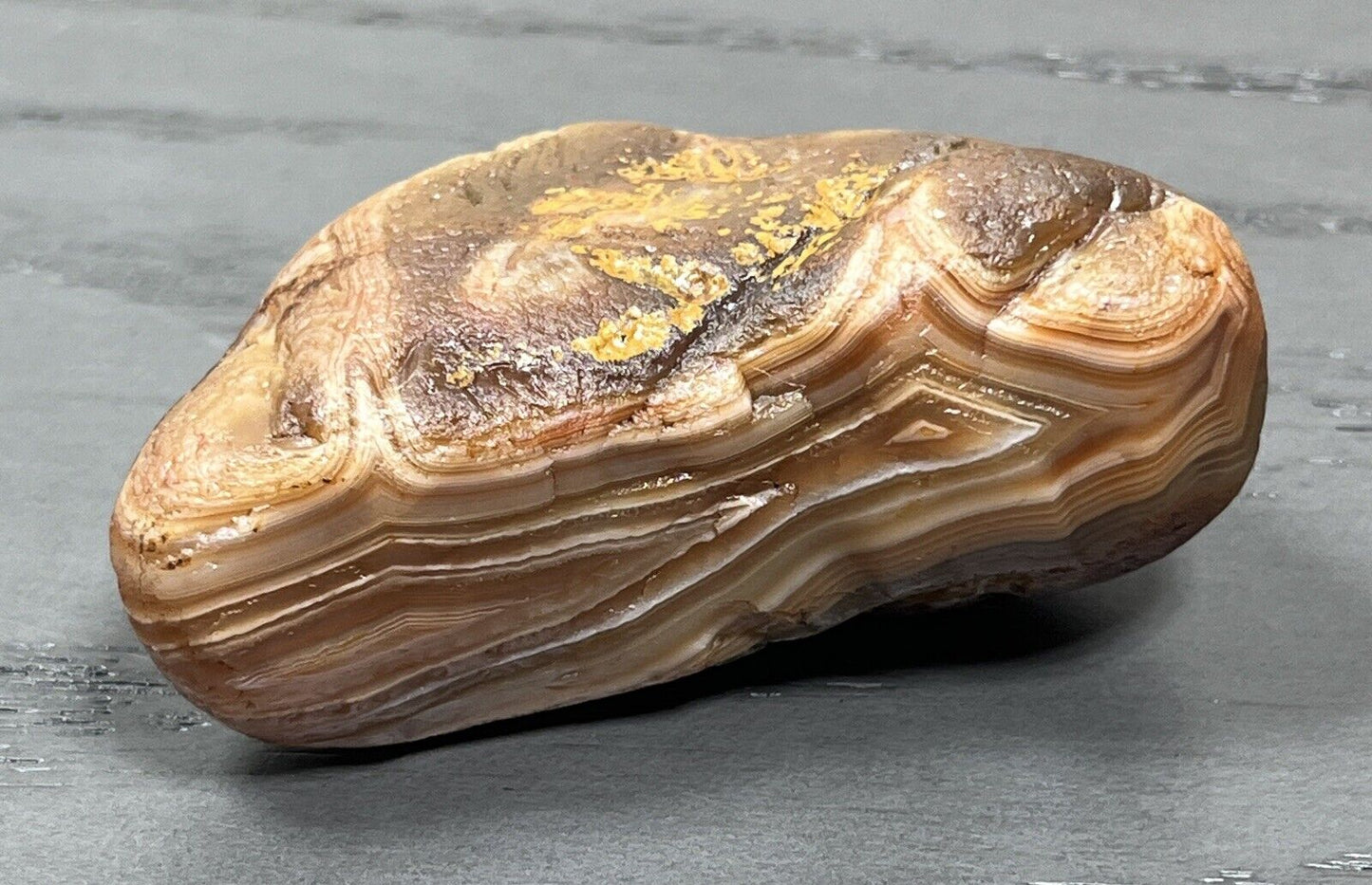 3.8 oz Lake Superior Agate. Mn State Gemstone.