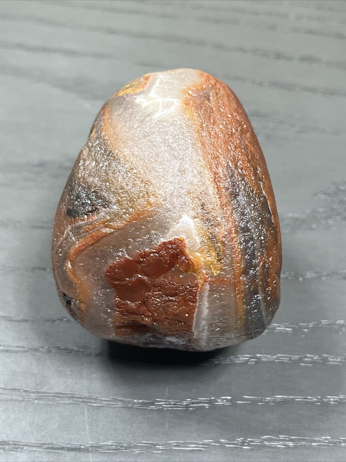 13.5 oz Lake Superior Agate. Mn State Gemstone.