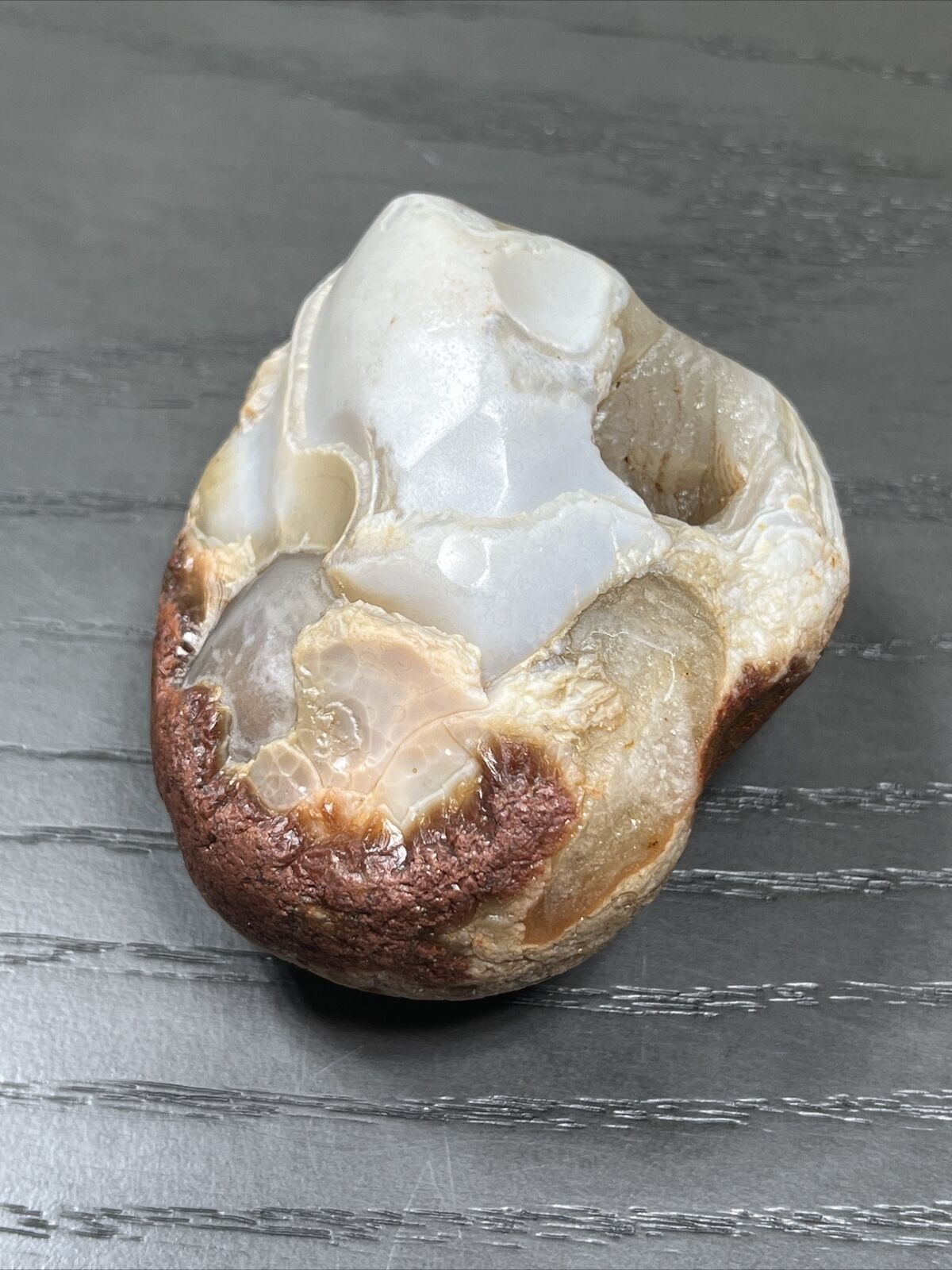11.9 oz Lake Superior Agate. Mn State Gemstone.