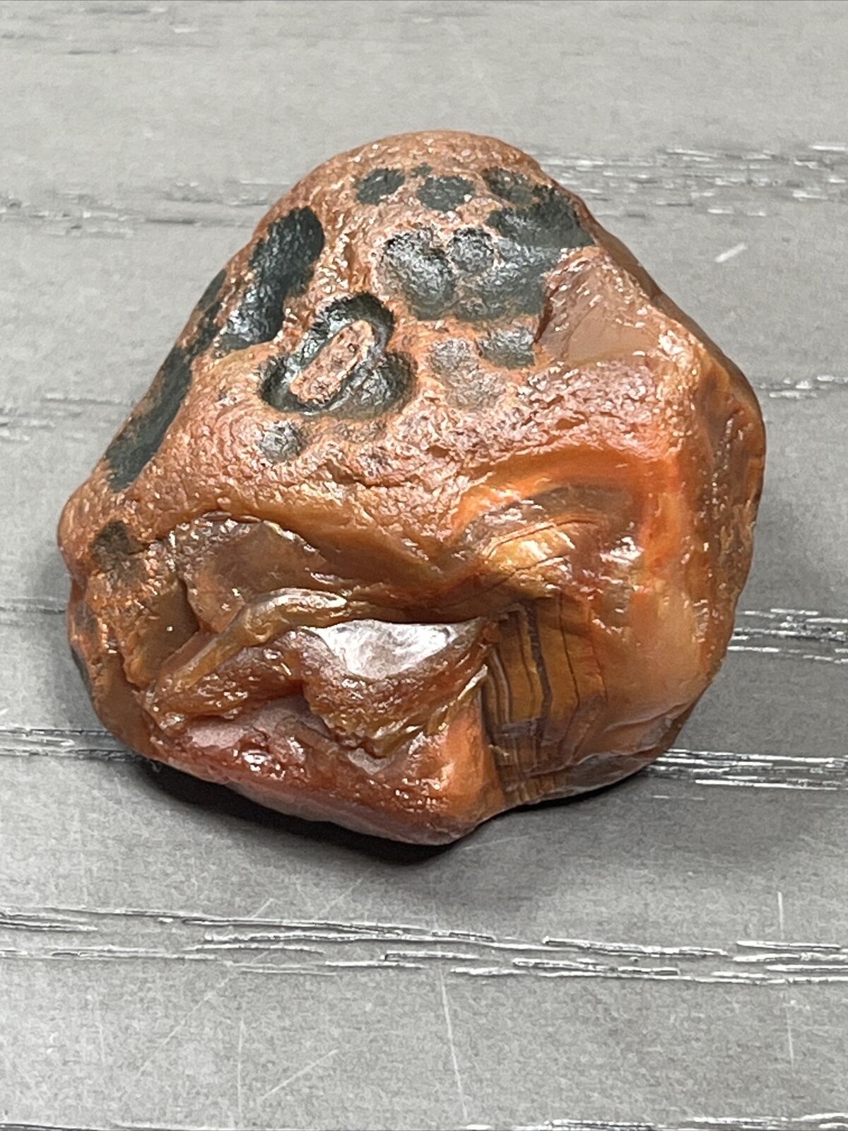 2.5 oz Lake Superior Agate. Mn State Gemstone.