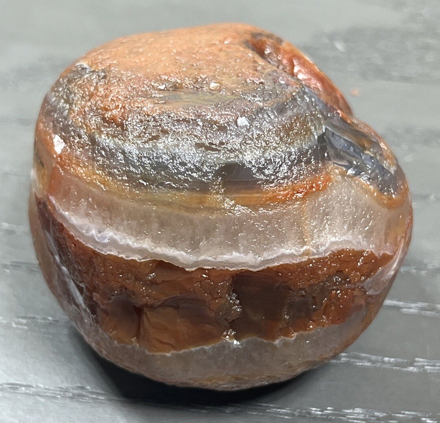 13.5 oz Lake Superior Agate. Mn State Gemstone.
