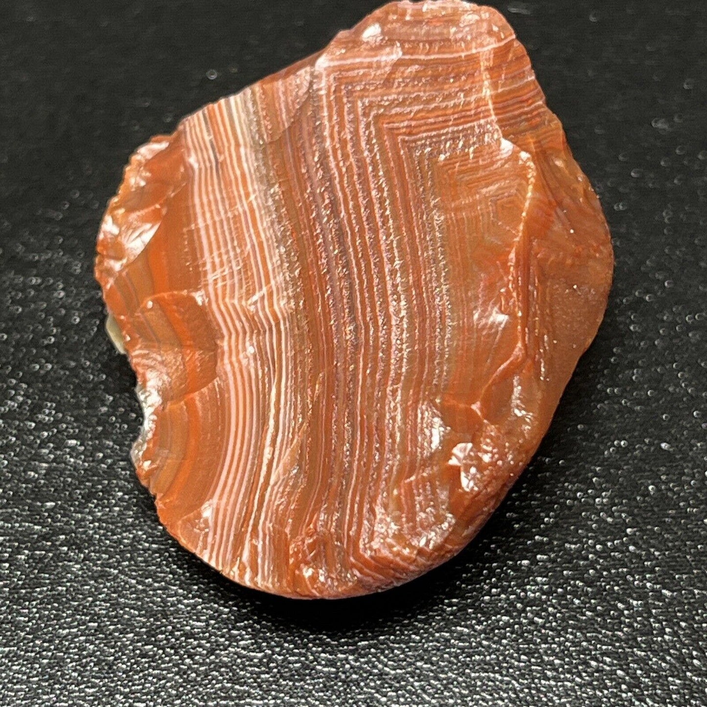 1 oz Red & White Lake Superior Agate.