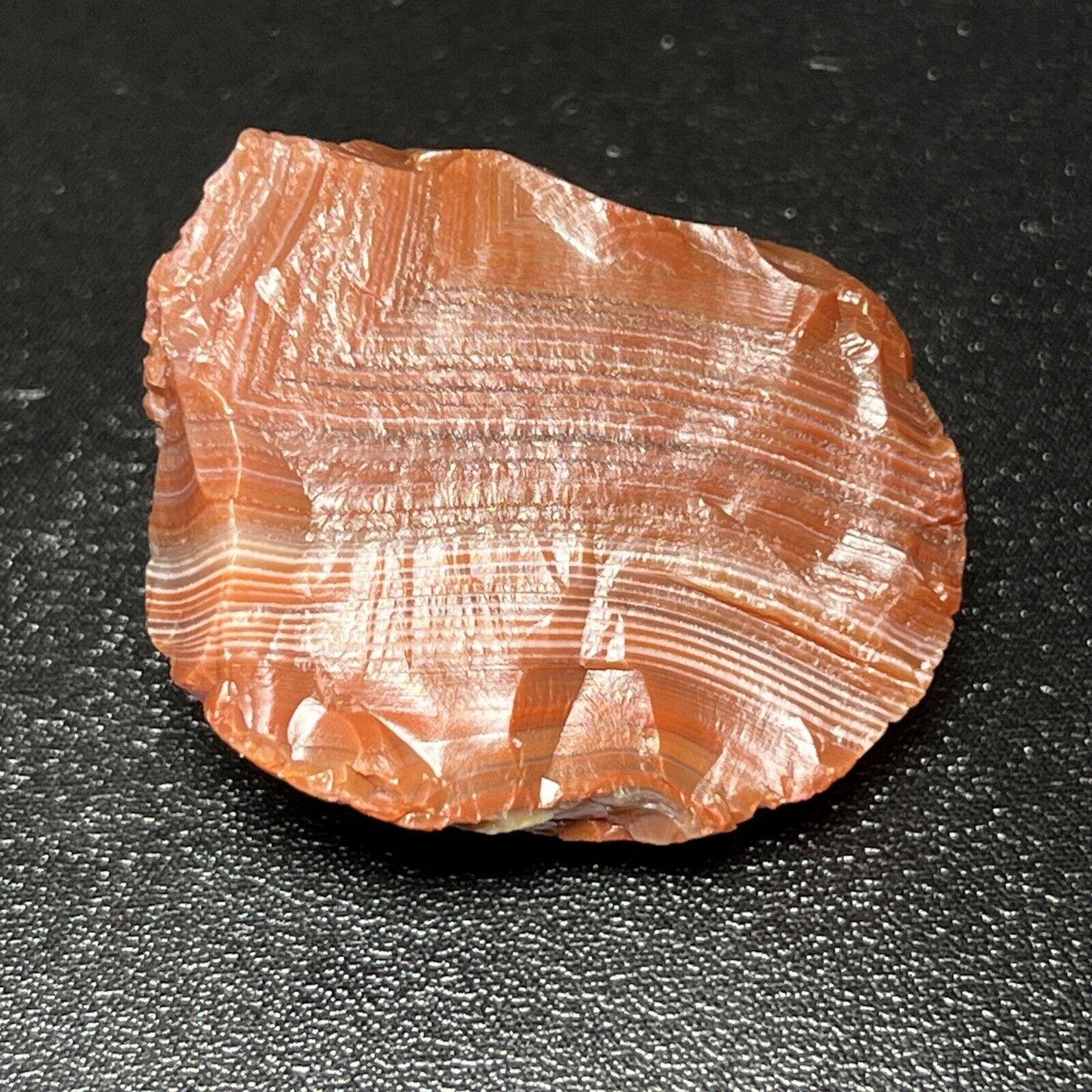 1 oz Red & White Lake Superior Agate.