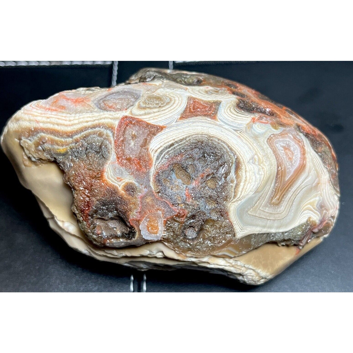 2 Lb 8 oz King Of Peelers Swirl Banded Lake Superior Agate. Centerpiece.