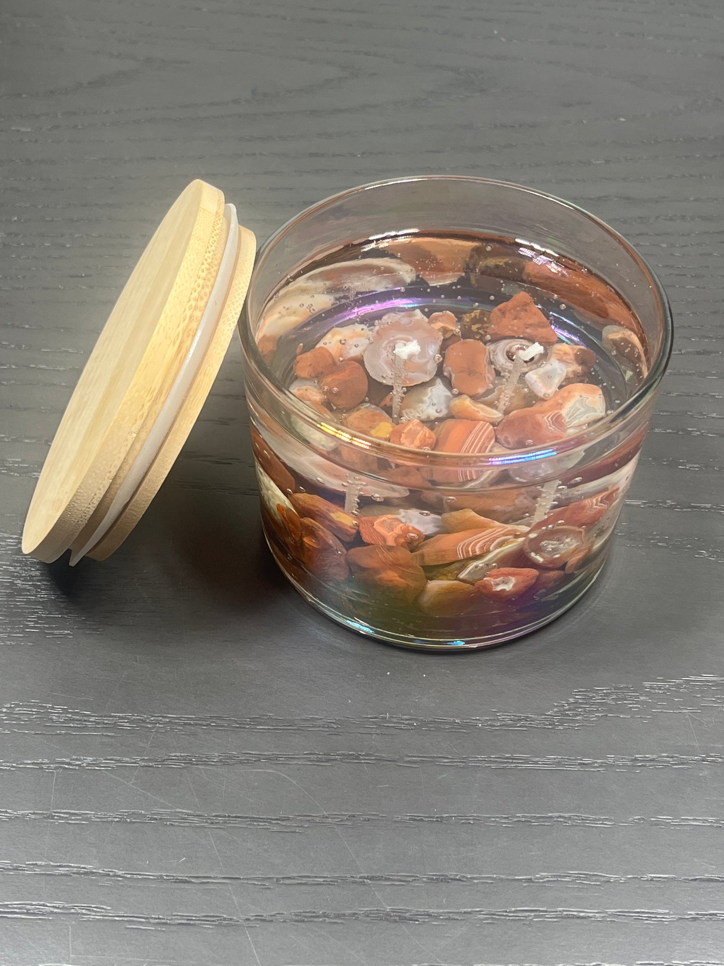 16 oz Lake Superior Agate Candle
