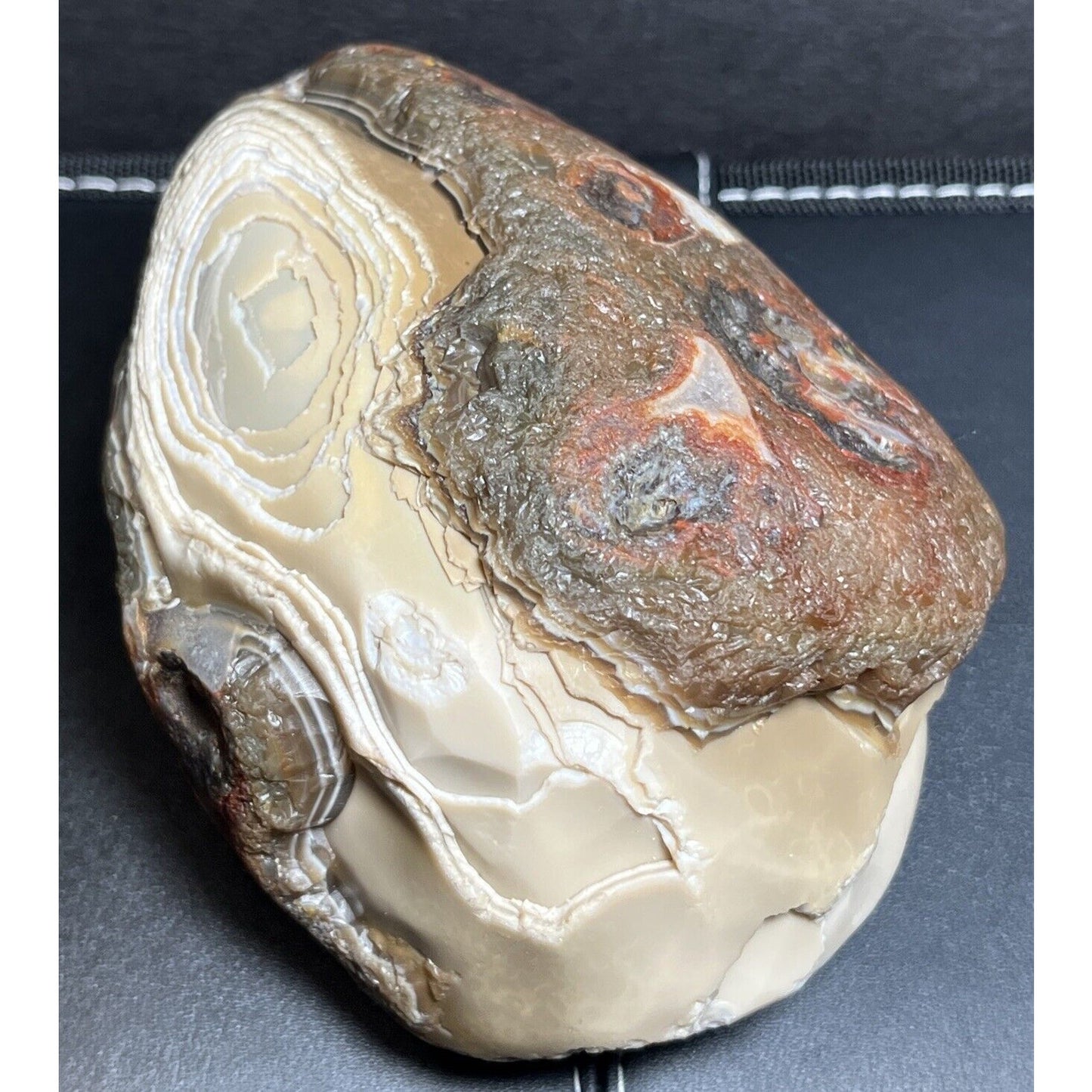 2 Lb 8 oz King Of Peelers Swirl Banded Lake Superior Agate. Centerpiece.