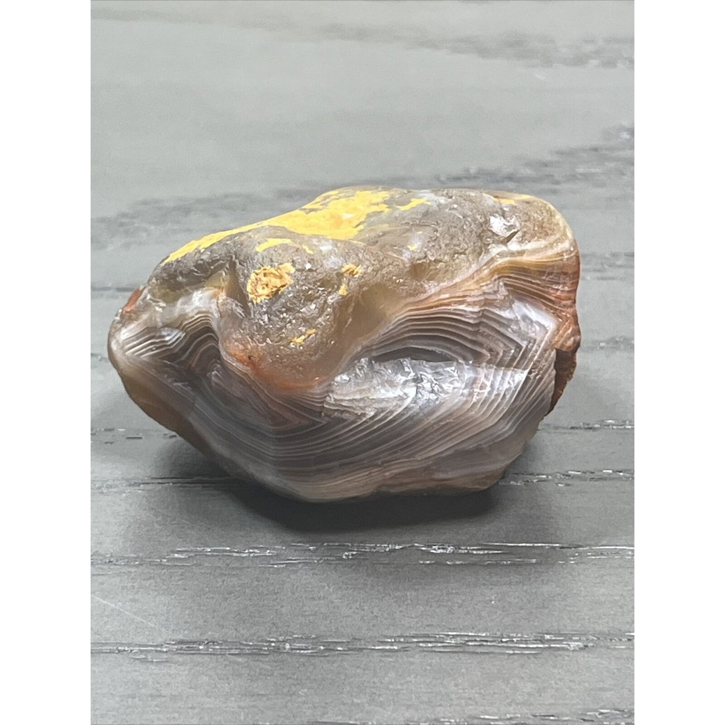 3.2 oz Lake Superior Agate. Mn State Gemstone.
