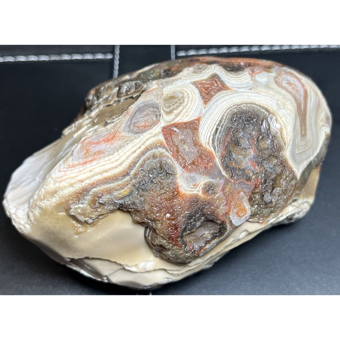 2 Lb 8 oz King Of Peelers Swirl Banded Lake Superior Agate. Centerpiece.