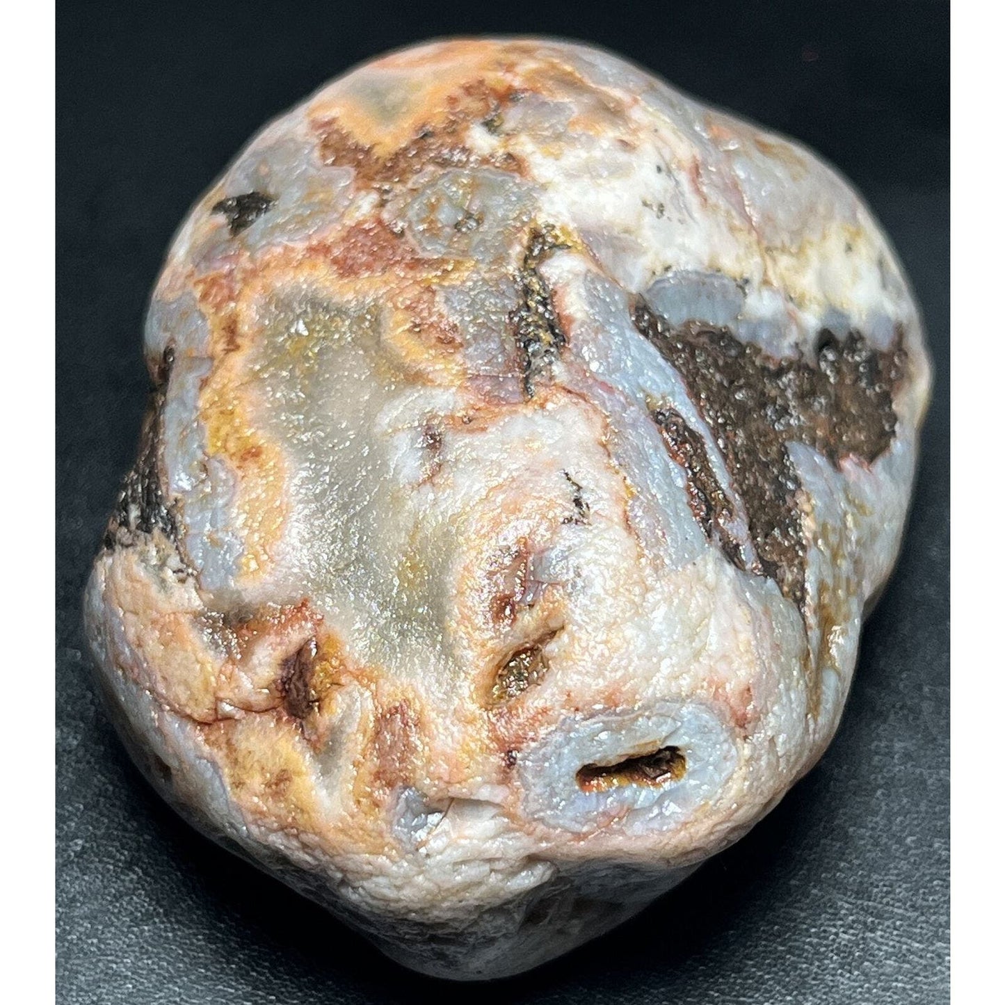 7.6 oz Oddball Waterwashed Lake Superior Agate.