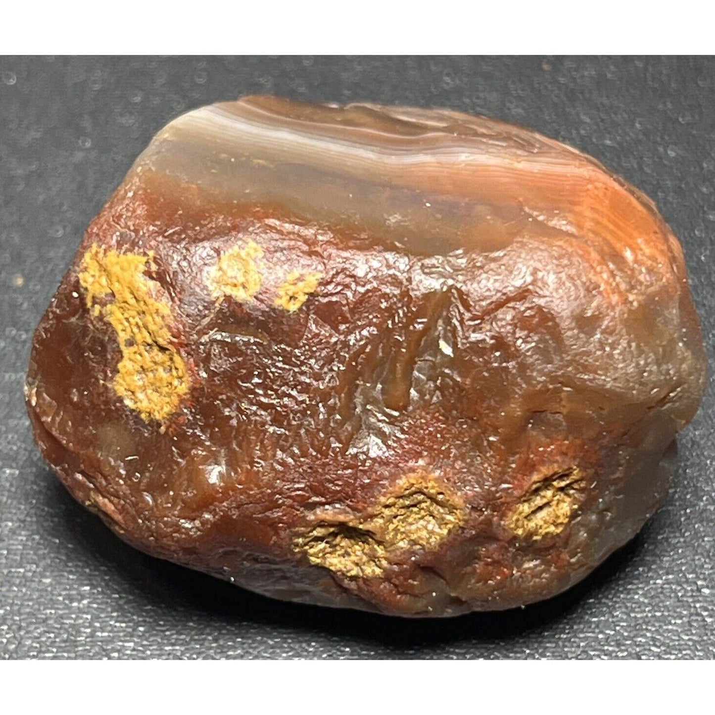 1.2 oz Lake Superior Agate. Mn State Gemstone.