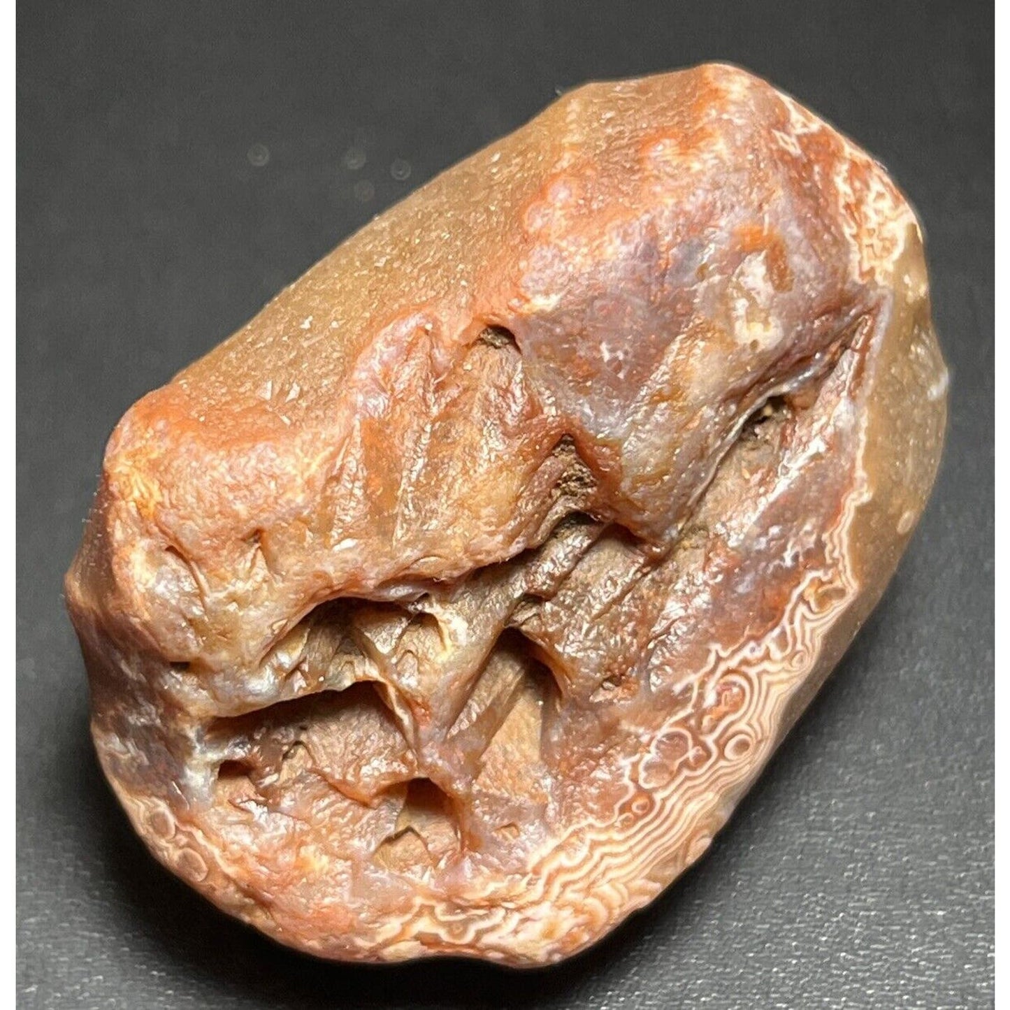 3.5 oz Lake Superior Agate. Mn State Gemstone.