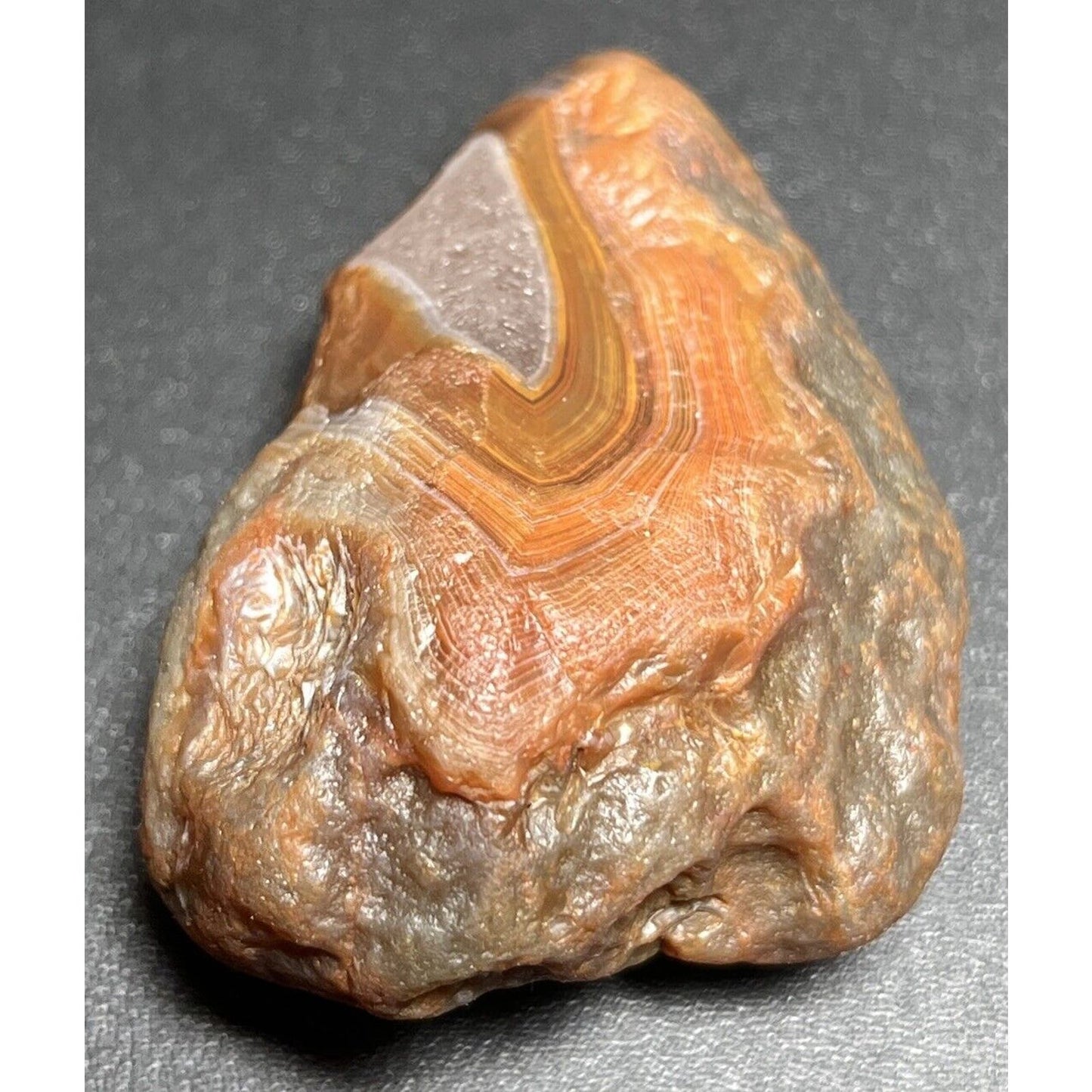 2.5 oz Fortification Lake Superior Agate. Mn State Gemstone.