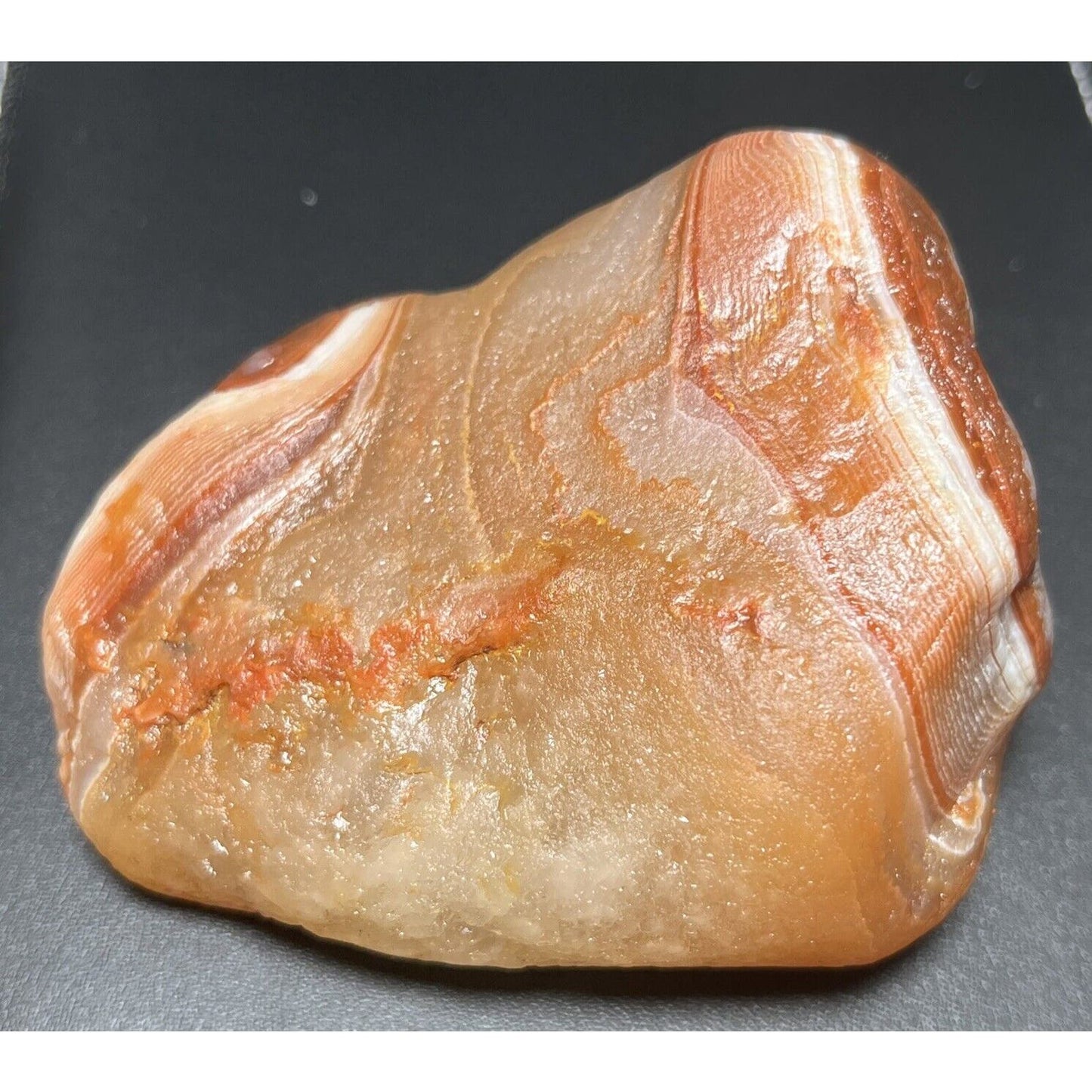 13.7oz Floater Lake Superior Agate. Mn State Gemstone.