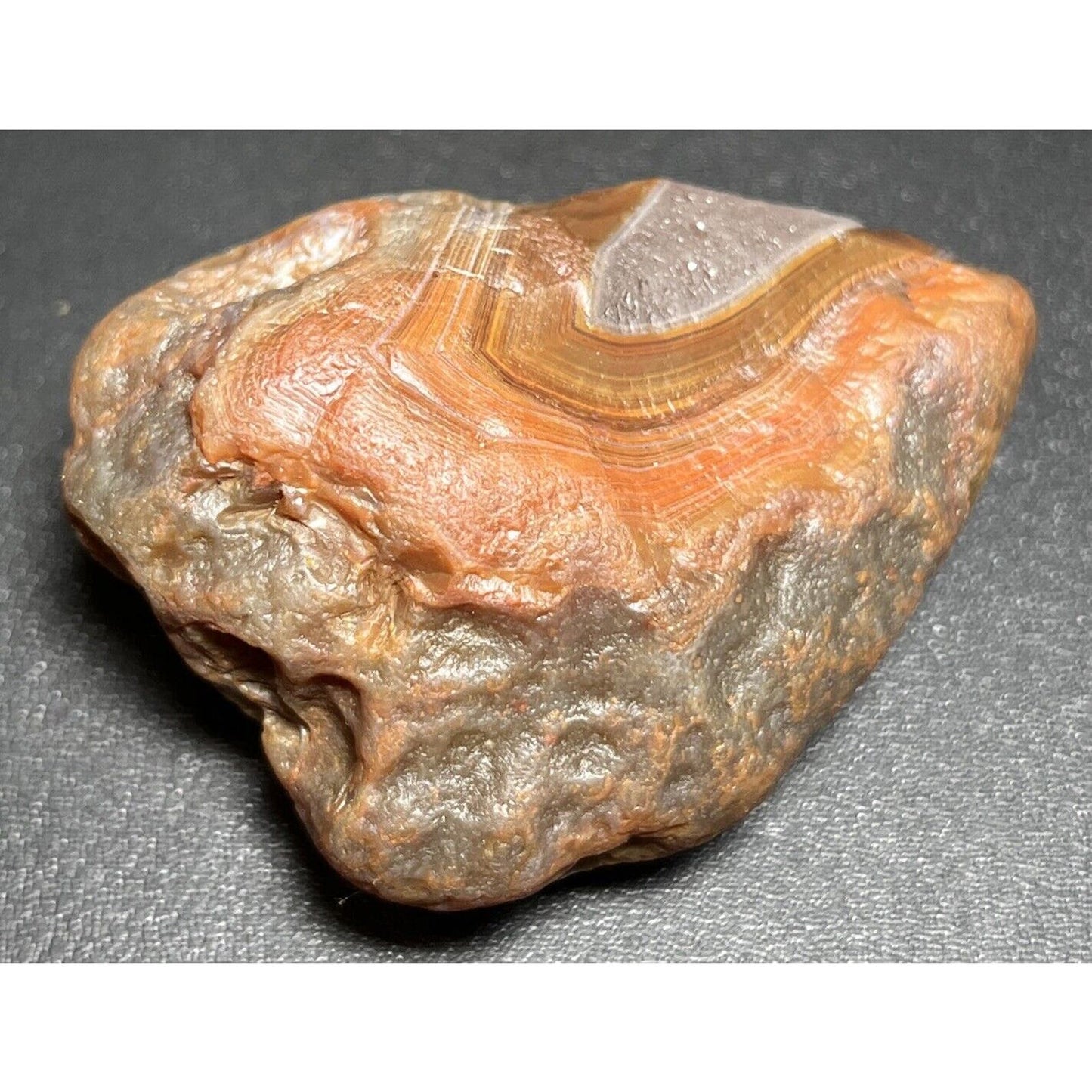 2.5 oz Fortification Lake Superior Agate. Mn State Gemstone.