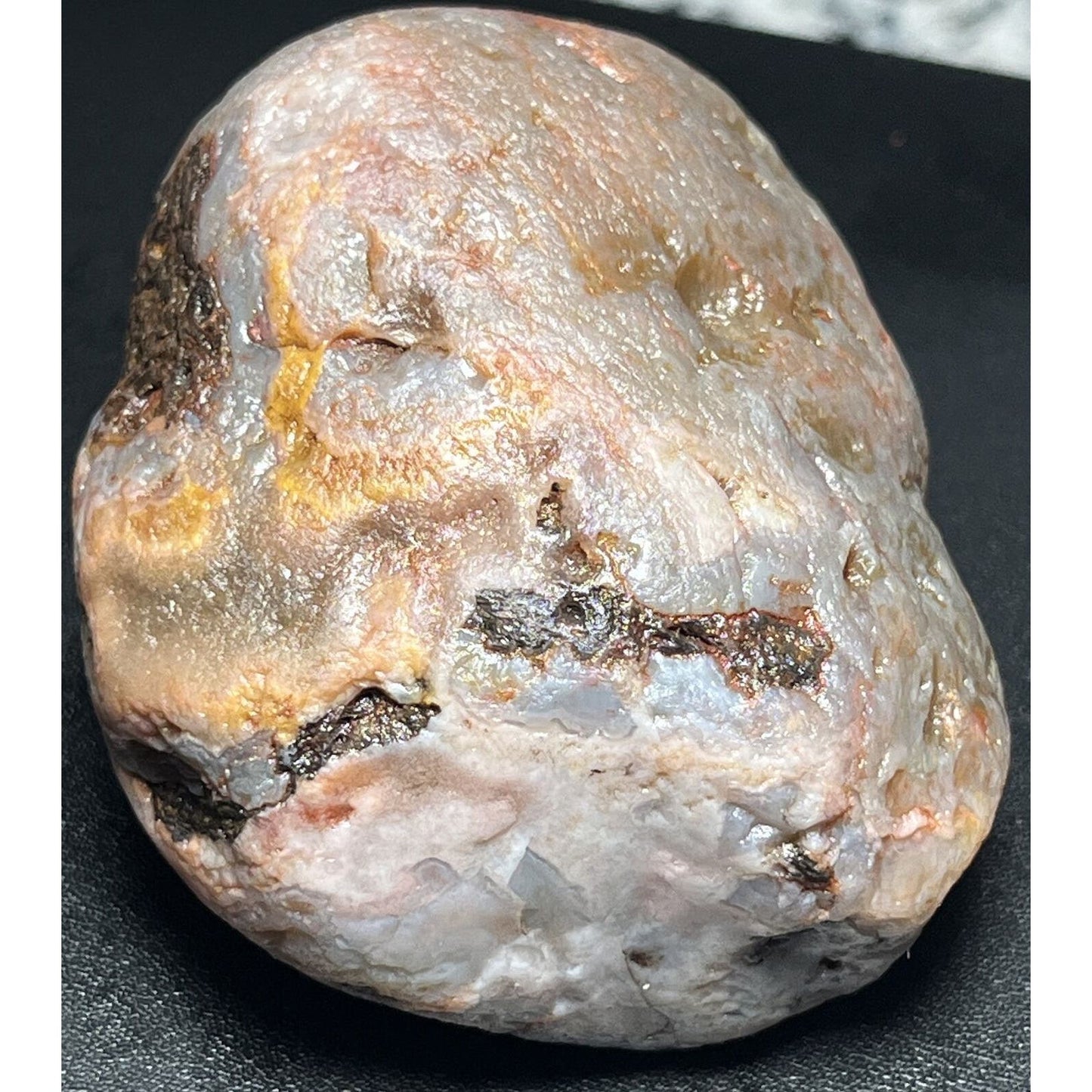 7.6 oz Oddball Waterwashed Lake Superior Agate.