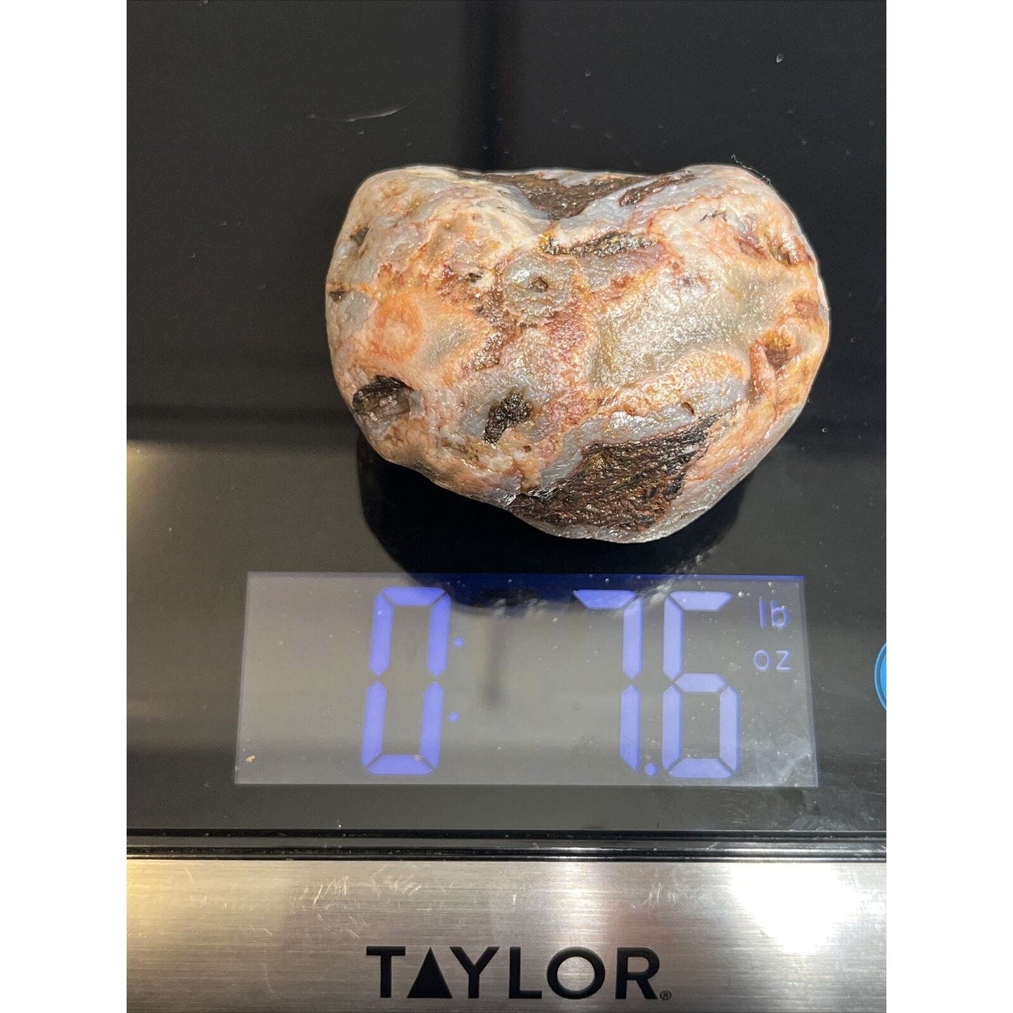7.6 oz Oddball Waterwashed Lake Superior Agate.