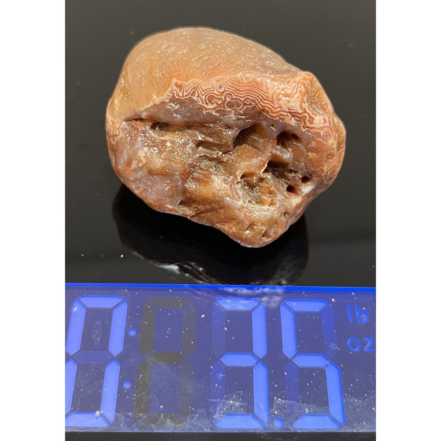 3.5 oz Lake Superior Agate. Mn State Gemstone.