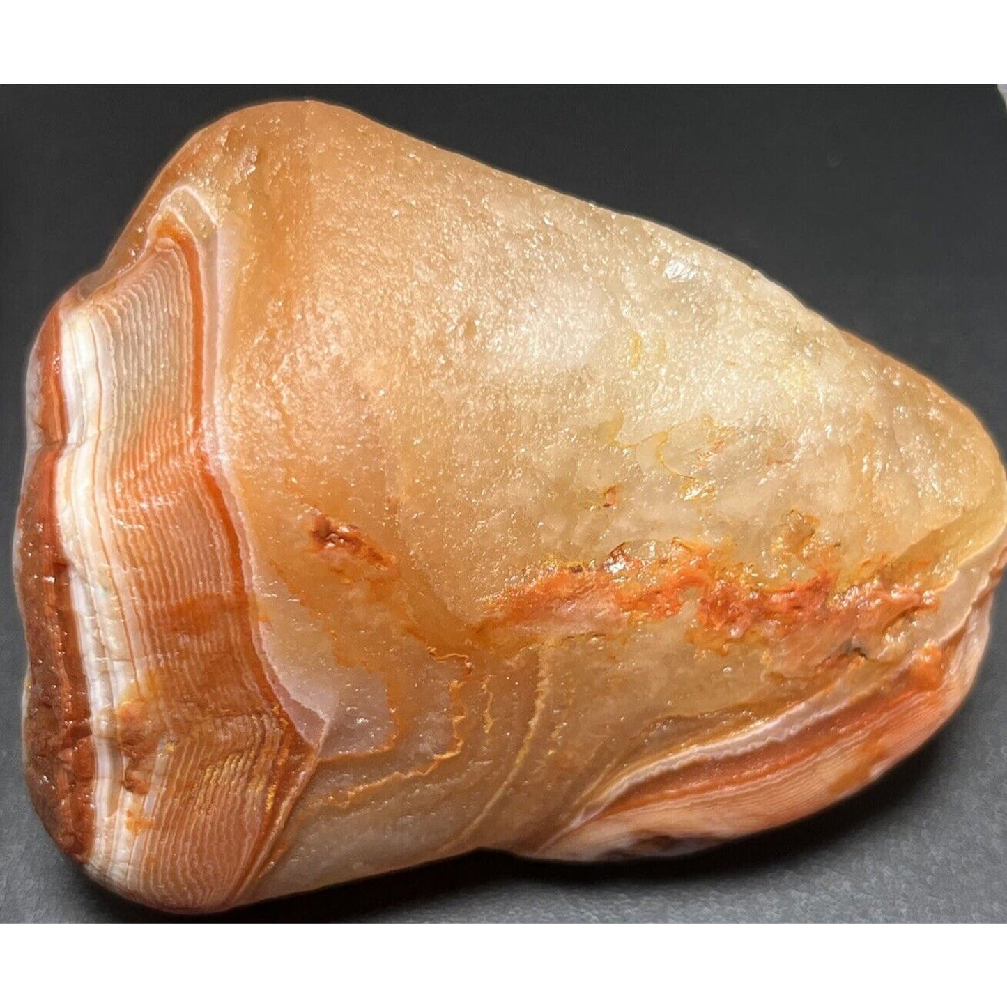 13.7oz Floater Lake Superior Agate. Mn State Gemstone.