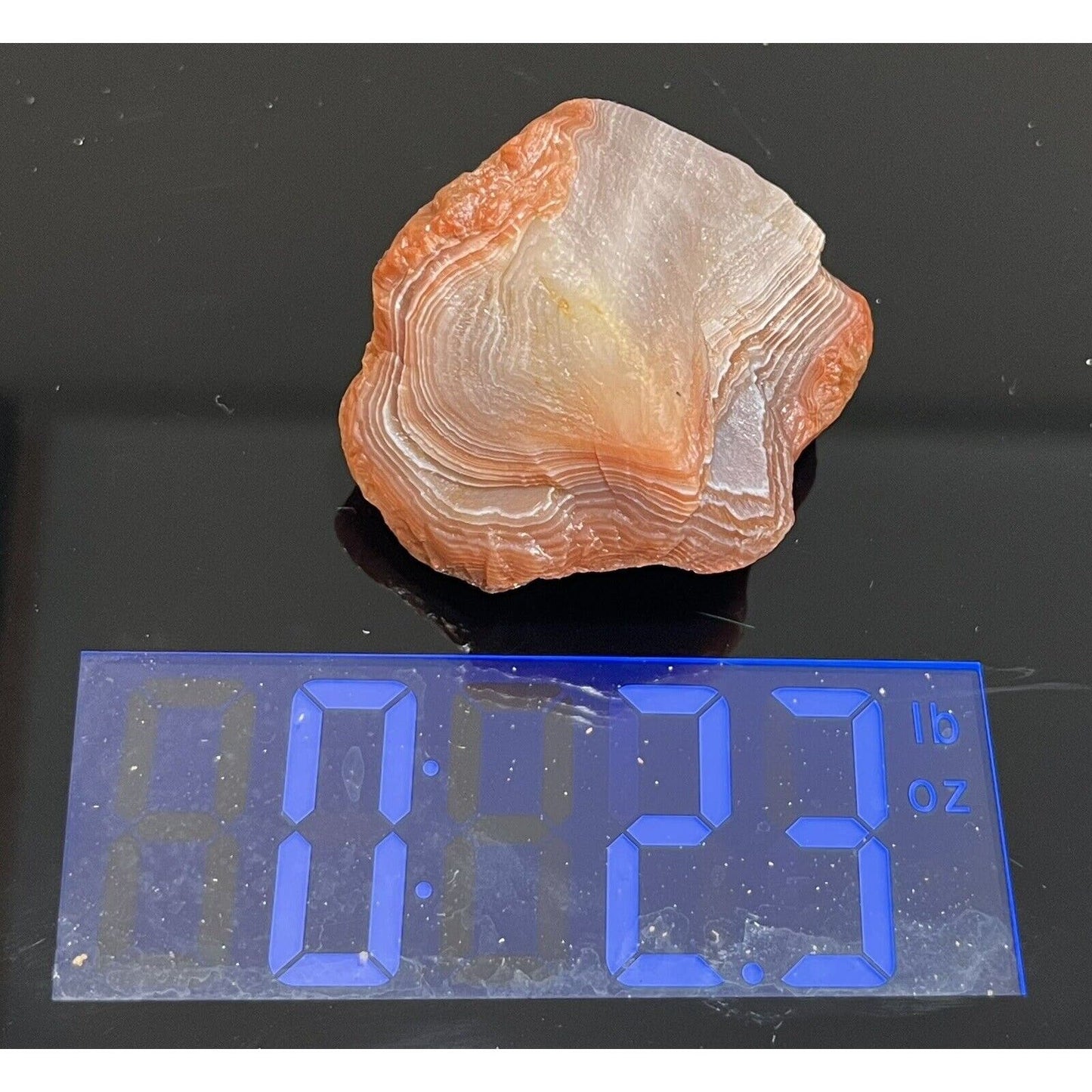 2.3 oz Well Banded Beautiful Lake Superior Agate