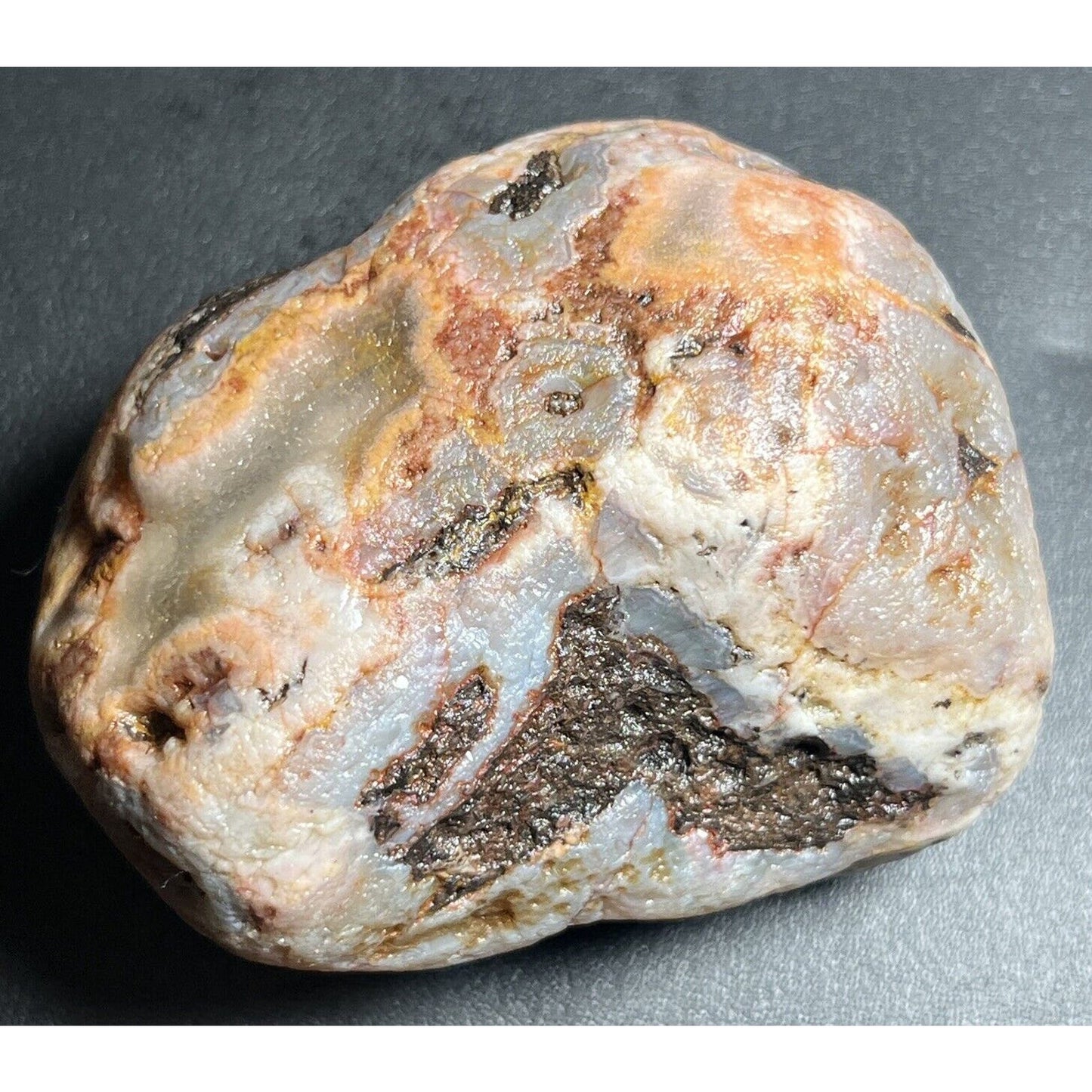7.6 oz Oddball Waterwashed Lake Superior Agate.