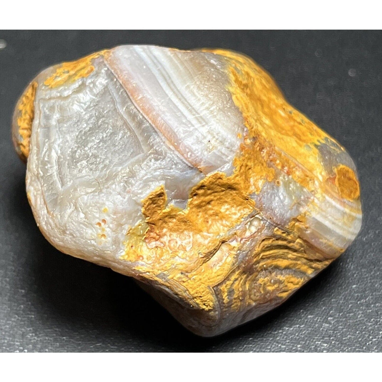 1.8 oz Water Level Lake Superior Agate. Mn State Gemstone.