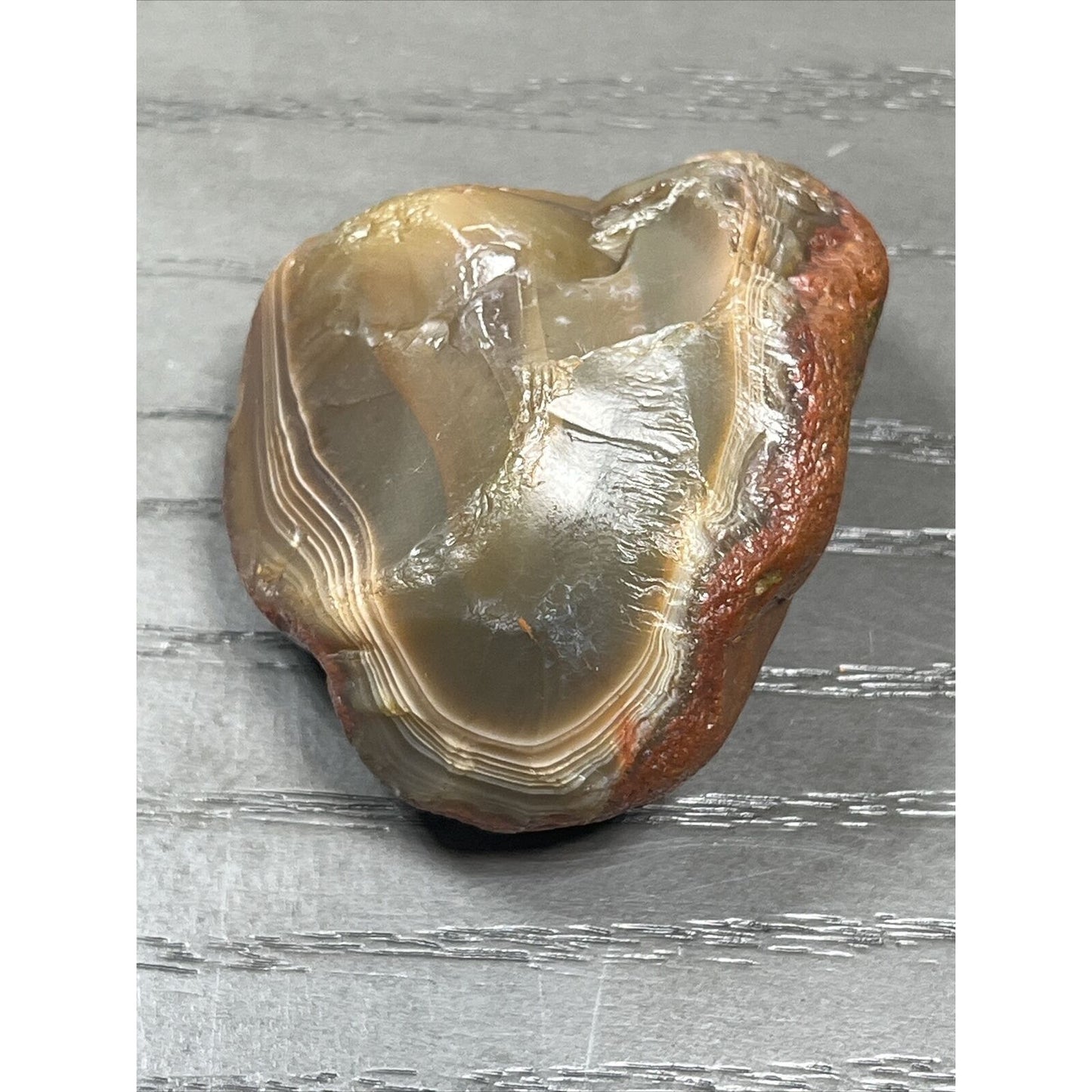 5 oz Lake Superior Agate. Mn State Gemstone.