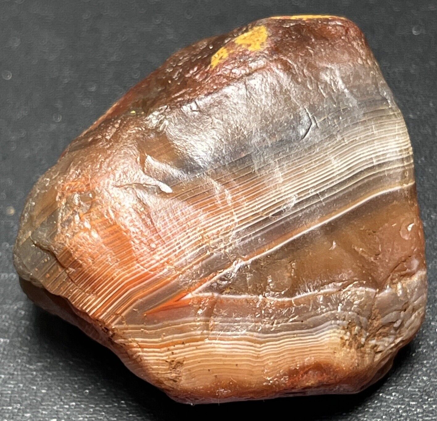 1.2 oz Lake Superior Agate. Mn State Gemstone.