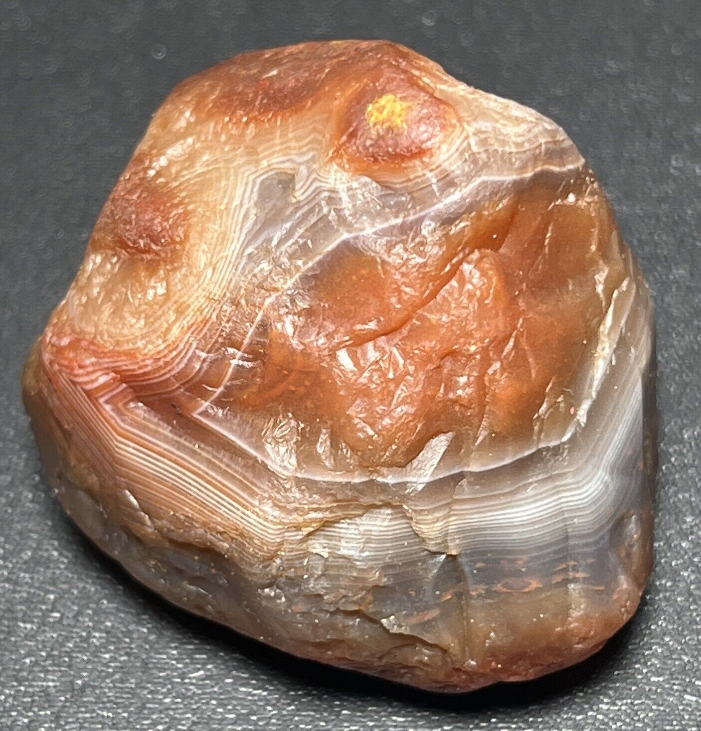 1.2 oz Lake Superior Agate. Mn State Gemstone.