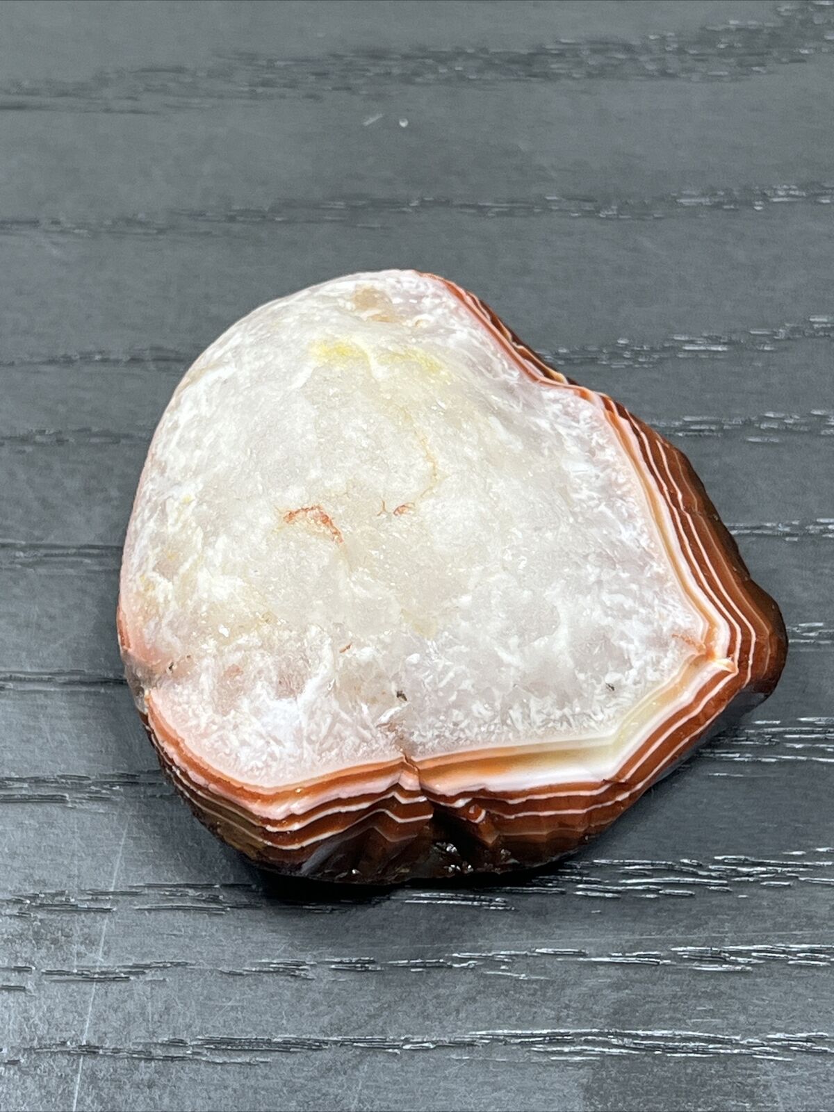 5.3 oz Lake Superior Agate. Mn State Gemstone.