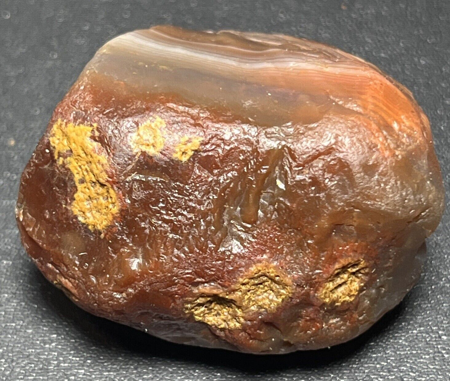 1.2 oz Lake Superior Agate. Mn State Gemstone.