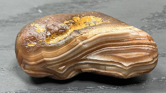 3.8 oz Lake Superior Agate. Mn State Gemstone.