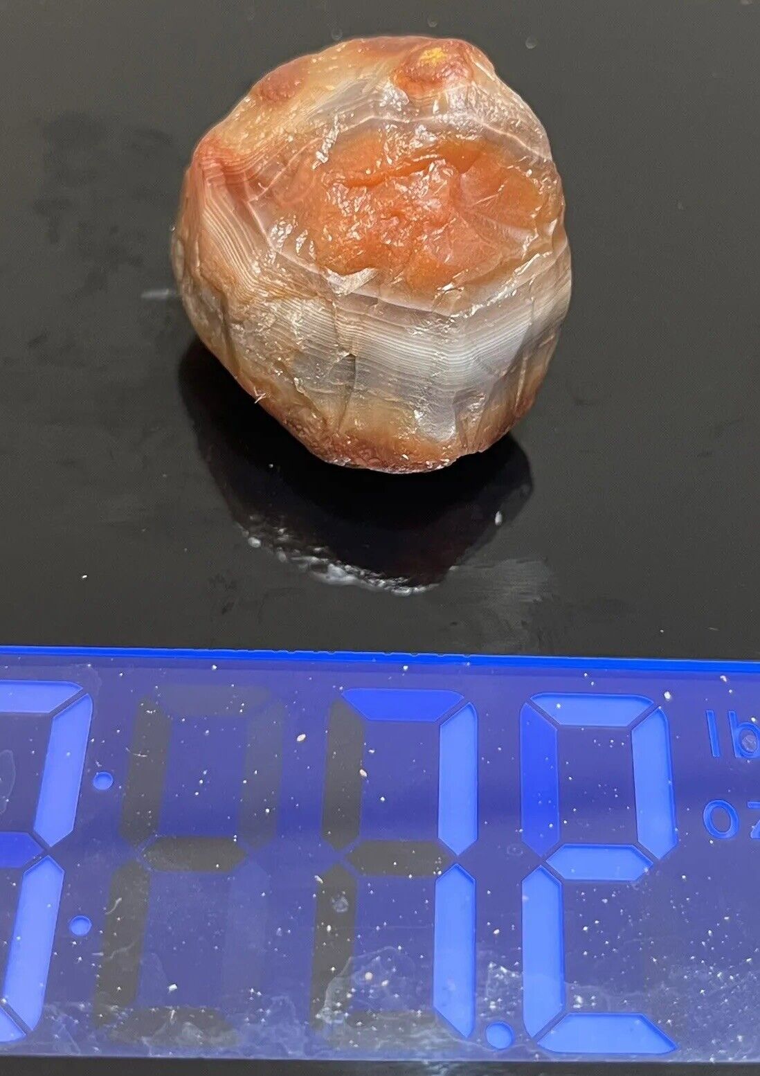 1.2 oz Lake Superior Agate. Mn State Gemstone.