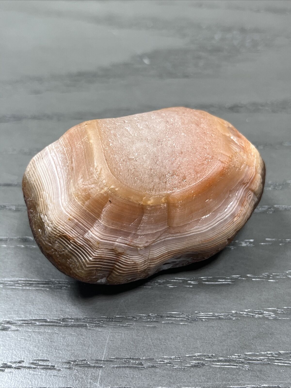 5.7 oz Lake Superior Agate. Mn State Gemstone.