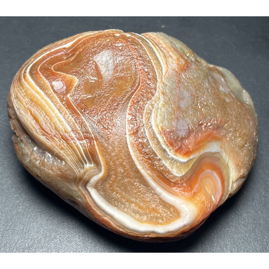 11.3 oz Top Shelf Red & White Waterwashed Lake Superior Agate.