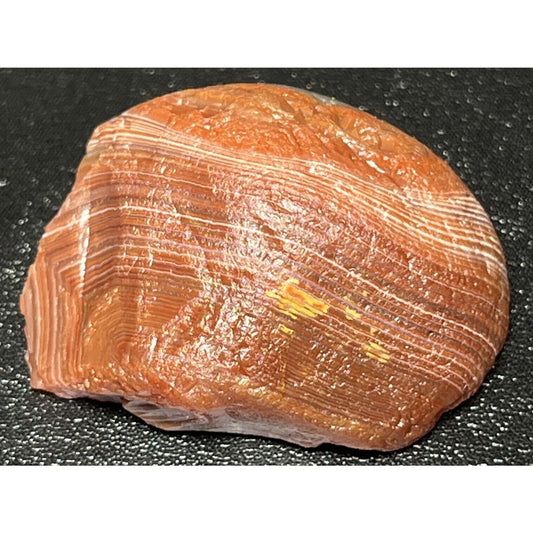 1 oz Red & White Lake Superior Agate.