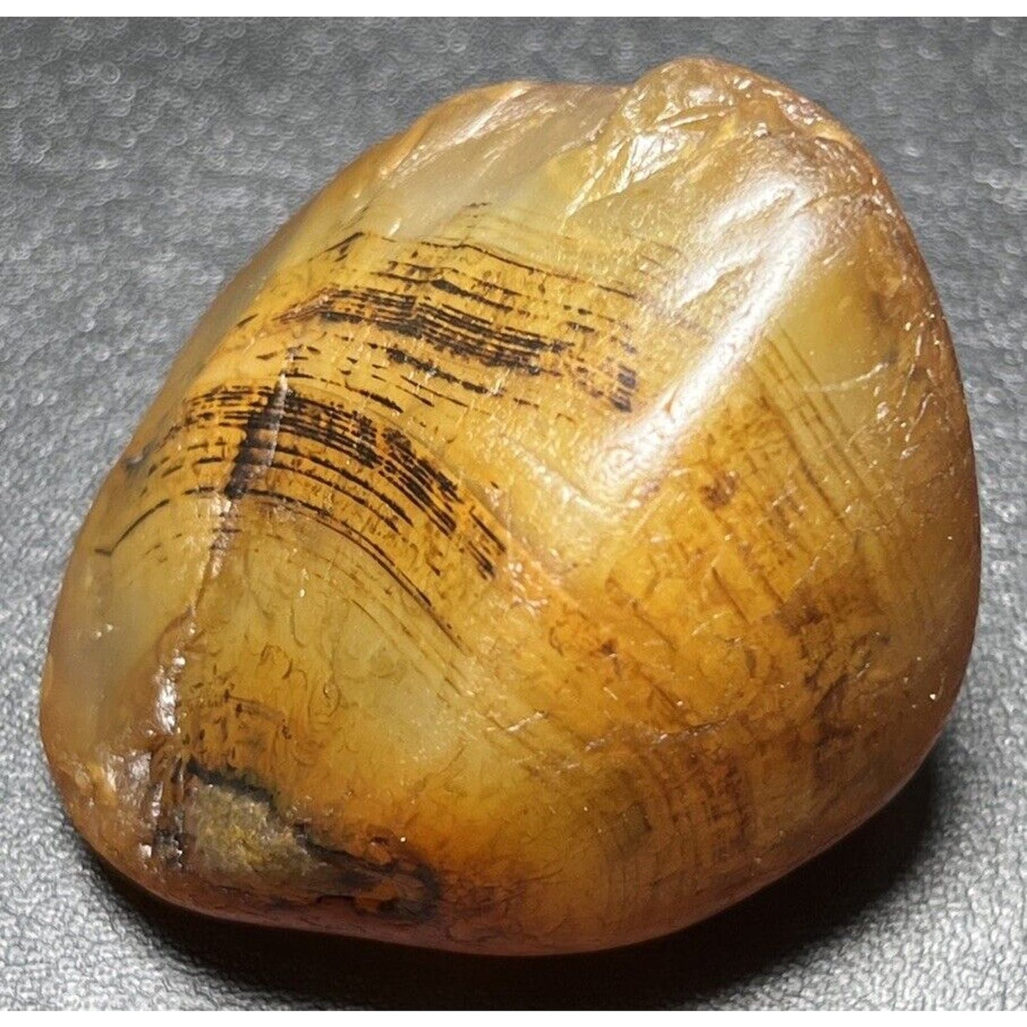 1.5 oz Honey Lake Superior Agate. Mn State Gemstone.