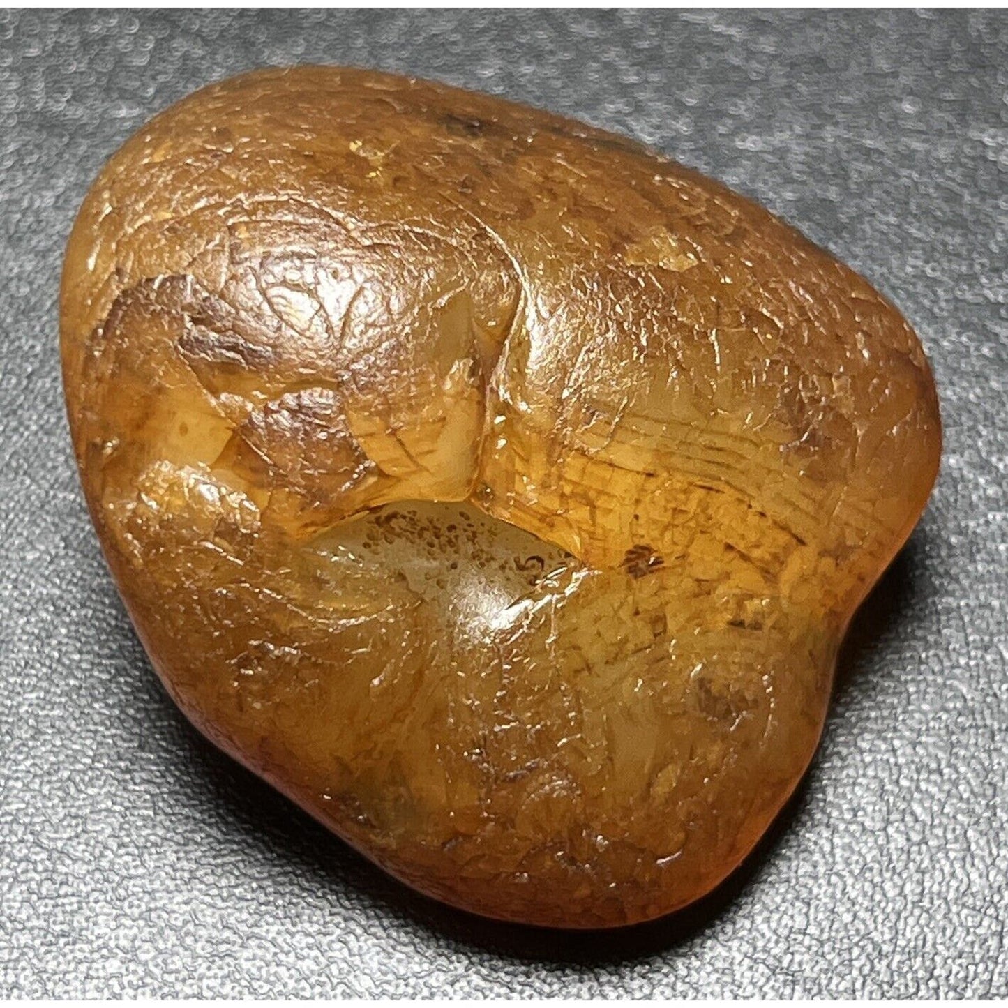 1.5 oz Honey Lake Superior Agate. Mn State Gemstone.