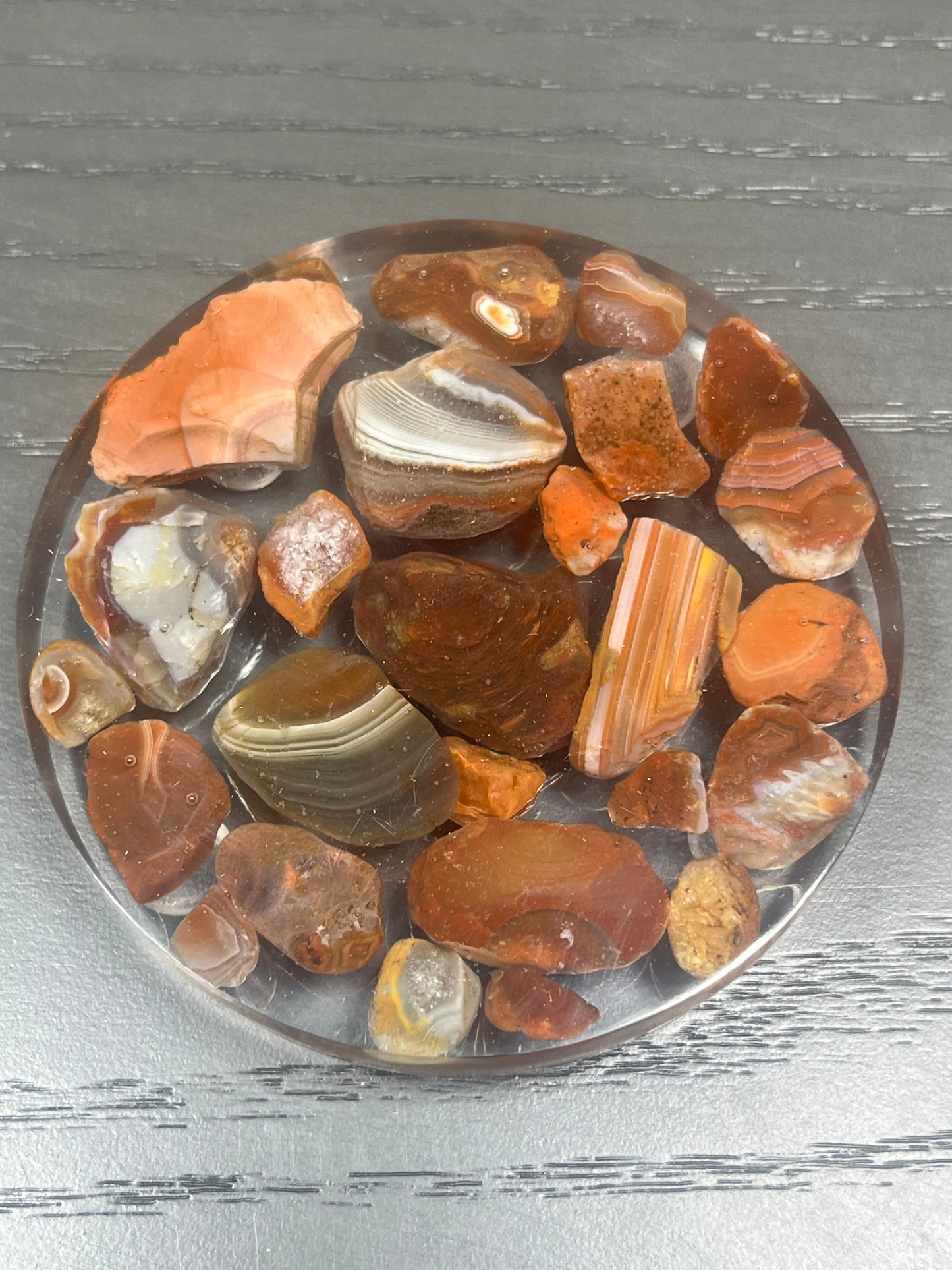 Lake Superior Agate Thick Coaster