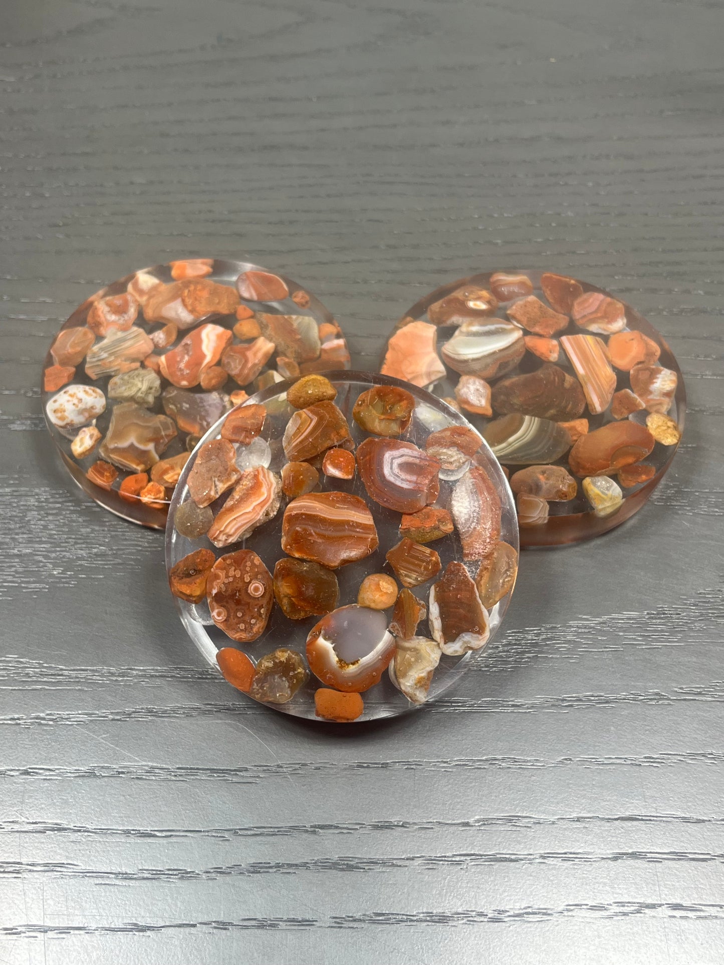 Lake Superior Agate Thick Coaster