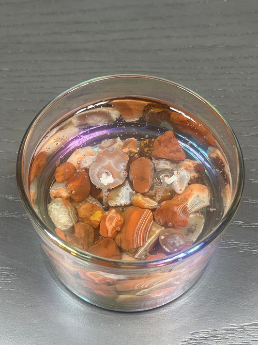 16 oz Lake Superior Agate Candle