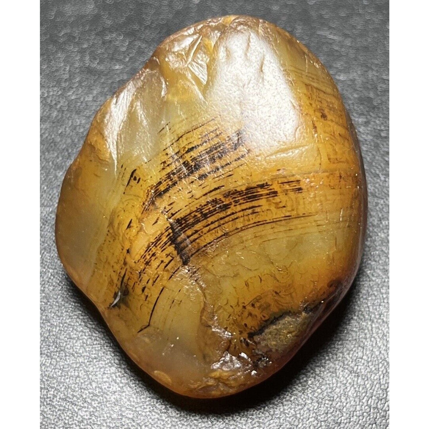 1.5 oz Honey Lake Superior Agate. Mn State Gemstone.