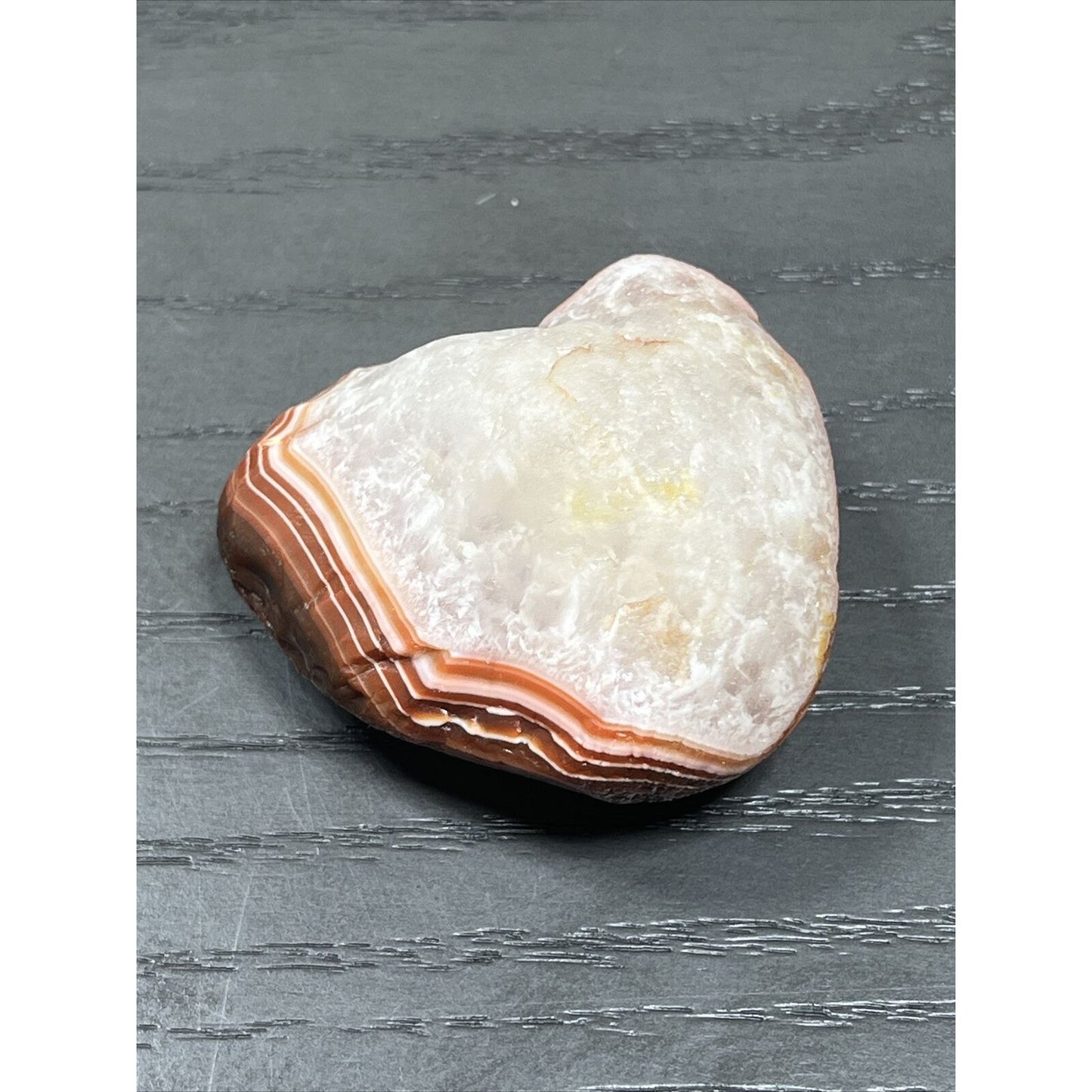 5.3 oz Lake Superior Agate. Mn State Gemstone.