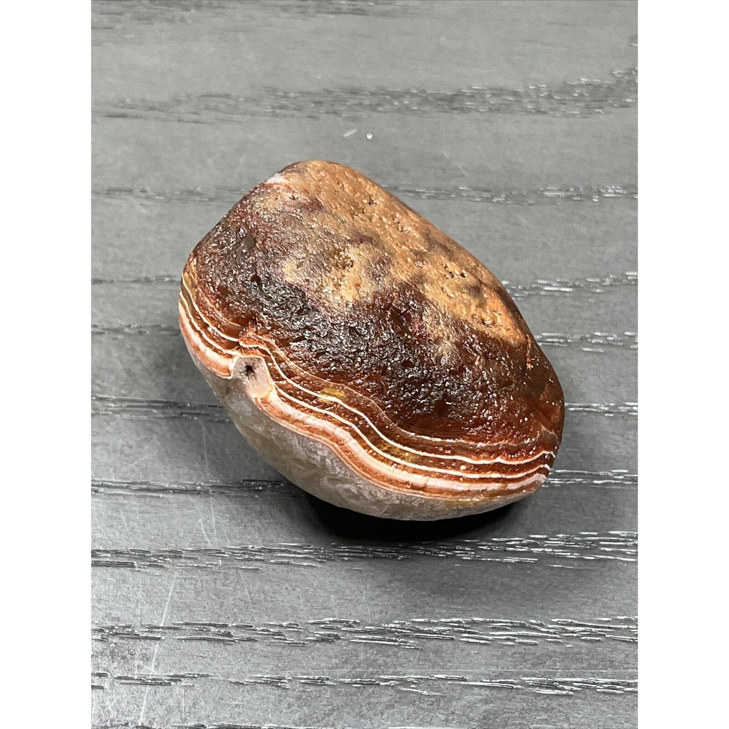 5.3 oz Lake Superior Agate. Mn State Gemstone.