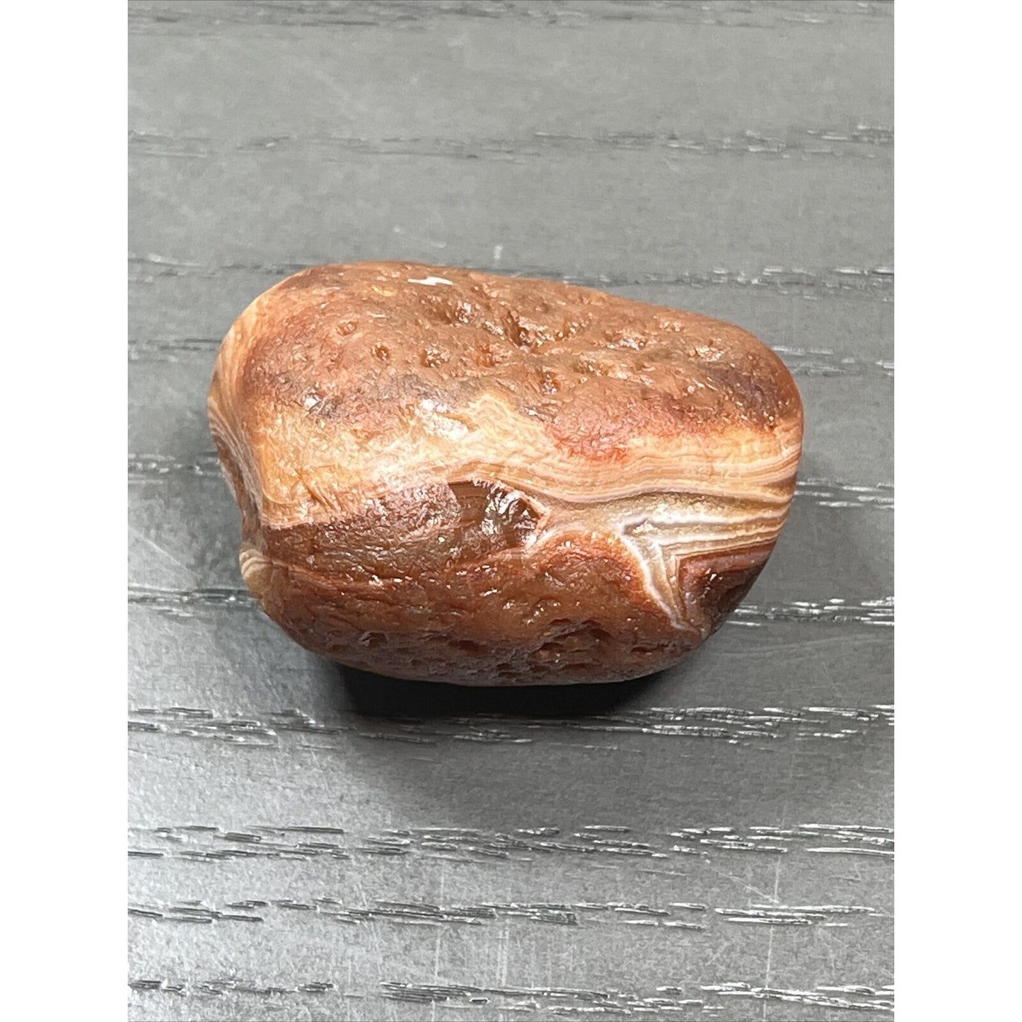 3.8 oz Lake Superior Agate. Mn State Gemstone.