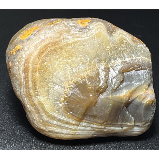 4.2 oz Flame Centered Floater Lake Superior Agate. Mn State Gemstone